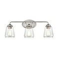 thumbnail image 2 of Millennium Lighting Bathroom 3 Light Vanity Fixture in Multiple Finishes Chrome Chrome Polished, 2 of 5
