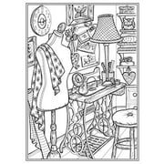 Adult Coloring: Creative Haven Home Sweet Home Coloring Book (Paperback)