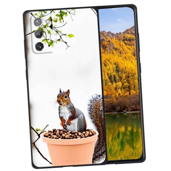 Compatible with Samsung Galaxy Note 20 5G Phone Case, squirrel-animal2 Case Silicone Protective for Teen Girl Boy Case for Samsung Galaxy Note 20 5G