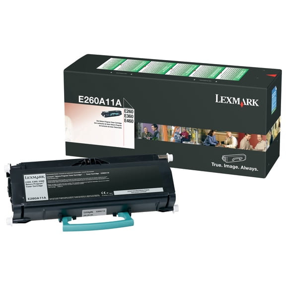 Lexmark™ E260A11A Return Program Black Toner Cartridge