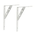 thumbnail image 2 of Axioma 2Pcs Wall Mounted L Shape Triangle Shelf Brackets High Load Wall Supports 8" L Shaped 8 inches, 2 of 7