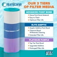 thumbnail image 2 of Hurricane Filters HF4335 Platinum Purple Spa Filter Cartridge Replacement (2 Pack), 2 of 5