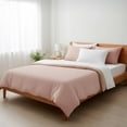 thumbnail image 3 of Set Almohada Atlas + Colchoneta 5 Zona s+ Set de Cama Edredon King Size Rosa + Oso Peluche, 3 of 9