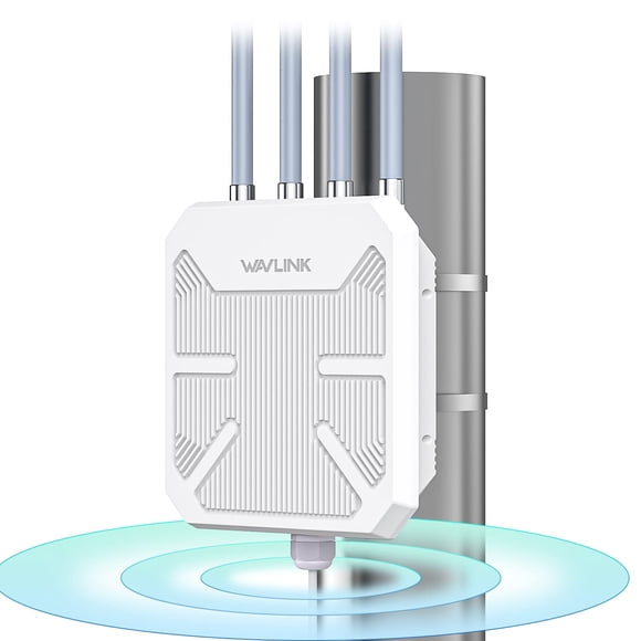 Extensor WiFi 6 para exteriores WAVLINK AX1800 resistente a la intemperie IP67