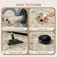 thumbnail image 5 of Roxstand Washable Rugs 3x5, Vintage Distressed Small Area Rugs for Kitchen Floor Entryway, Non Slip Accent Door Mat (3'x5', Brown), 5 of 9