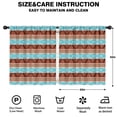 thumbnail image 2 of Blackout Kids Curtains,Boho Bohemia Geometric Line Art Childrens Insulated Curtains Set Of 2,Bedroom Essentials,Toddler Room Decor 52"x63"(132x160cm), 2 of 4