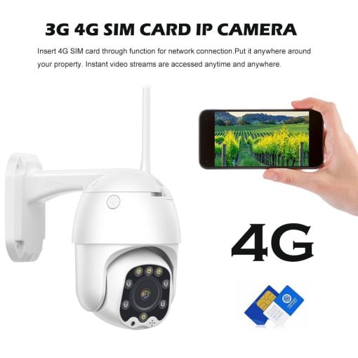 security camera with sim card slot