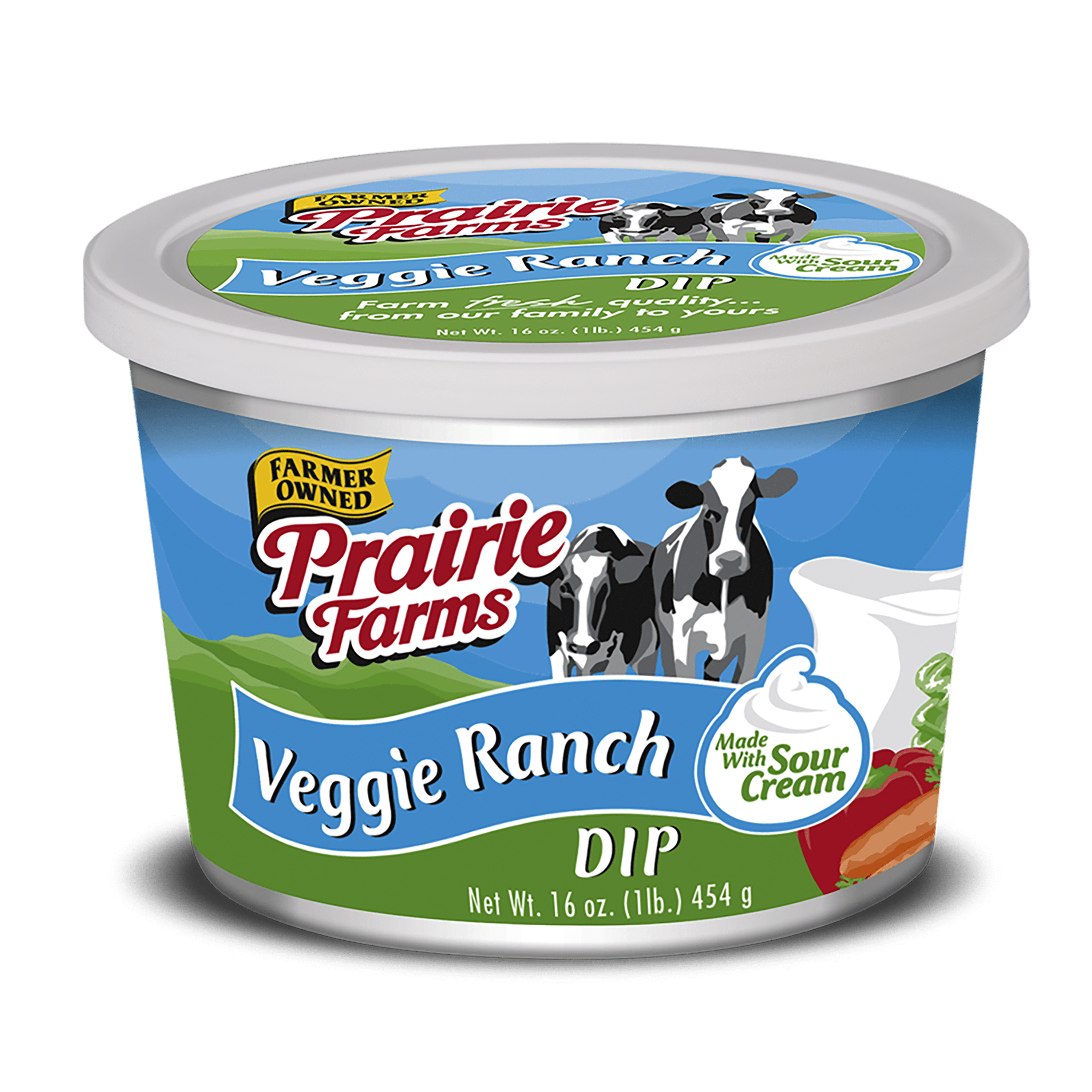 Prairie Farms Veggie Ranch Dip, 16 Oz.