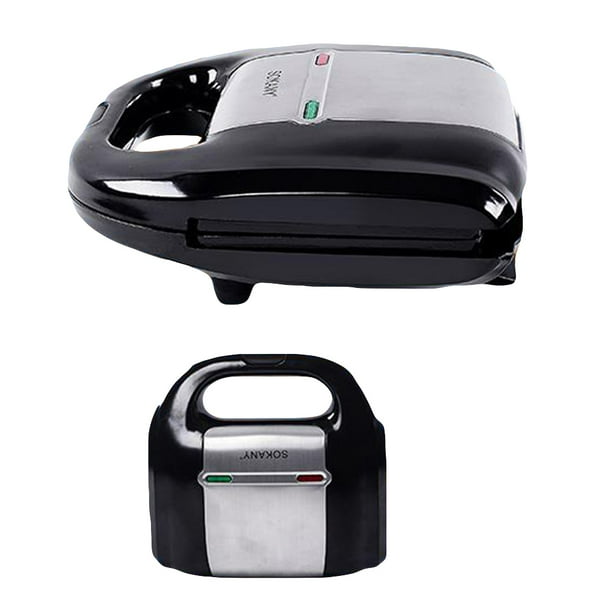 YMH Electric Sandwich Maker Grilling Plate Toaster Breakfast Waffle