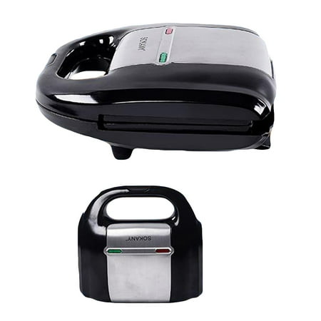 

Gwong Electric Sandwich Maker Grilling Plate Toaster Breakfast Waffle Bread Machine