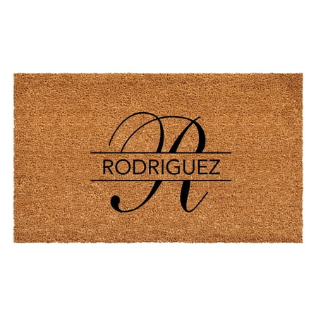 Calloway Mills 110961729 Rodriguez Personalized Doormat 17" x 29"