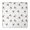Pug and Footprints-1, variant on Paw Prints Square Fitted Tablecloth with Elastic Edge,Square Table Cover,Washable Elastic Table Cover for Home Kitchen Party Decor 34"x34"