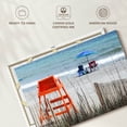 thumbnail image 6 of Elephant Stock Myrtle Beach Scene Wall Art - Horizontal Canvas Wall Art - Living Room Wall Decor - Beach Canvas - Orange And Red Decor - 24" x 16", 6 of 8