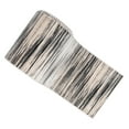 thumbnail image 6 of Well Woven Custom Size Runner - Choose Your Length - Sevvina Grey Zig-Zag Stripes Distressed 27 Inches Wide x 40 Feet Long Runner (27" x 40' Runner) Rug, 6 of 6