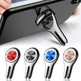 thumbnail image 2 of Grofry Universal Alloy 360 Degree Rotating Finger Ring Car Air Vent Phone Holder Stand Black, 2 of 8