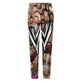 thumbnail image 6 of WWE Men's Pajama Pants Soft Sleepwear Loung Pants for Men Pj Bottoms with Pockets, 6 of 7