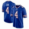 thumbnail image 1 of Men'S Buffalo Bills #4 James Cook Adult Football Jersey -M, 1 of 2