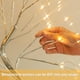 thumbnail image 5 of Árbol de Navidad artificial EAMBRITE, 17 pulgadas, plata, 108 LED, 8 modos, 5 of 8