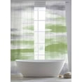 thumbnail image 5 of Sage Green Gray Sheer Curtains 108 Inch Length 2 Panels Set for Living Room/Bedroom, Neutral Abstract White Ombre Texture Curtain Sheers Drapes Rod Pocket Curtains Window Treatment Set 52''x108''x2, 5 of 7