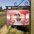 thumbnail image 3 of Happy Valentine’s Day Adorable Collie Puppy Holding Heart Balloon Horizontal Metal Aluminum Sign Collie Dog Lover Gifts Idea Wall Art Home Decor - 00030, 3 of 5