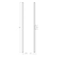 thumbnail image 3 of Sonneman 3774.23 Fino 40" Wide Bath Bar - Chrome, 3 of 3