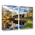 thumbnail image 2 of ArtWall Kevin Calkins "Covered Bridge Reflections" 2-Piece Gallery-Wrapped Canvas Set, 2 of 2