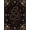Black Burgundy Gold, Pattern 12, variant on ODIKA Abstract Gothic Serpent Vintage Scroll Coiled Border Snake Moody Refined for Home Office, Gaming Room, Under Desk, Non-Slip Chair-Friendly