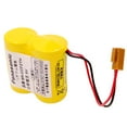 thumbnail image 2 of 5 Pcs BR-CCF2TH 6V 5000mah Battery with Brown Plug for Fanuc A98L-0001-0902/A98L-0031-0006 PLC Back-Power Non-Rechargeable, 2 of 8