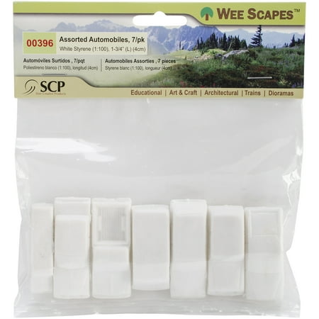 Wee Scapes Architectural Model Vehicles 7-Pack (Assortment)