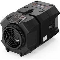 PURHYSTYEMS 900 CFM Air Scrubber Commercial, Portable Industrial Air Purifier with HEPA/Activated Carbon Filter, 5-Speed, Stackable, GFCI Outlet.Up to 1100 sq, ft.