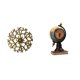 thumbnail image 1 of Escultura para colgar en la pared,Decoración de pared de metal para sala de estar,dormitorio y exterior.,Escultura colgante Arte de pared Disco decorativo,Figura de escritorio,Reloj de mesa, 1 of 8
