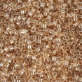 thumbnail image 2 of Miyuki Delica Seed Beads – Size 11/0 (1.6 mm), DB0901, Sparkling Gold-Lined Crystal, 7.2 g, Approx. 1440 Beads, 2 of 7