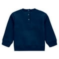 thumbnail image 3 of Newborn WEAR by Erin Andrews  Navy New York Yankees Fleece Crewneck and Pants Set, 3 of 5