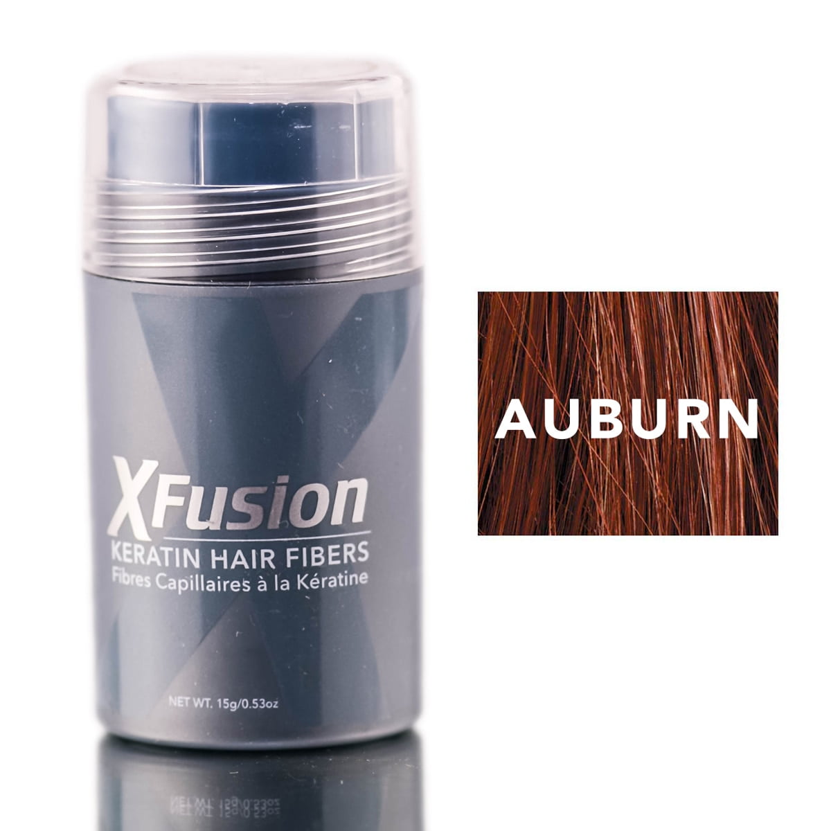 XFusion Keratin Hair Fibers 15 g / 0.53 oz AUBURN