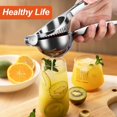 thumbnail image 5 of Manual Citrus Press, Lemon Press, Anti-caustic, Very Resistant, 7 Cm Diameter Manual Orange Press For Kitchen, Bar, Restaurant, 5 of 5