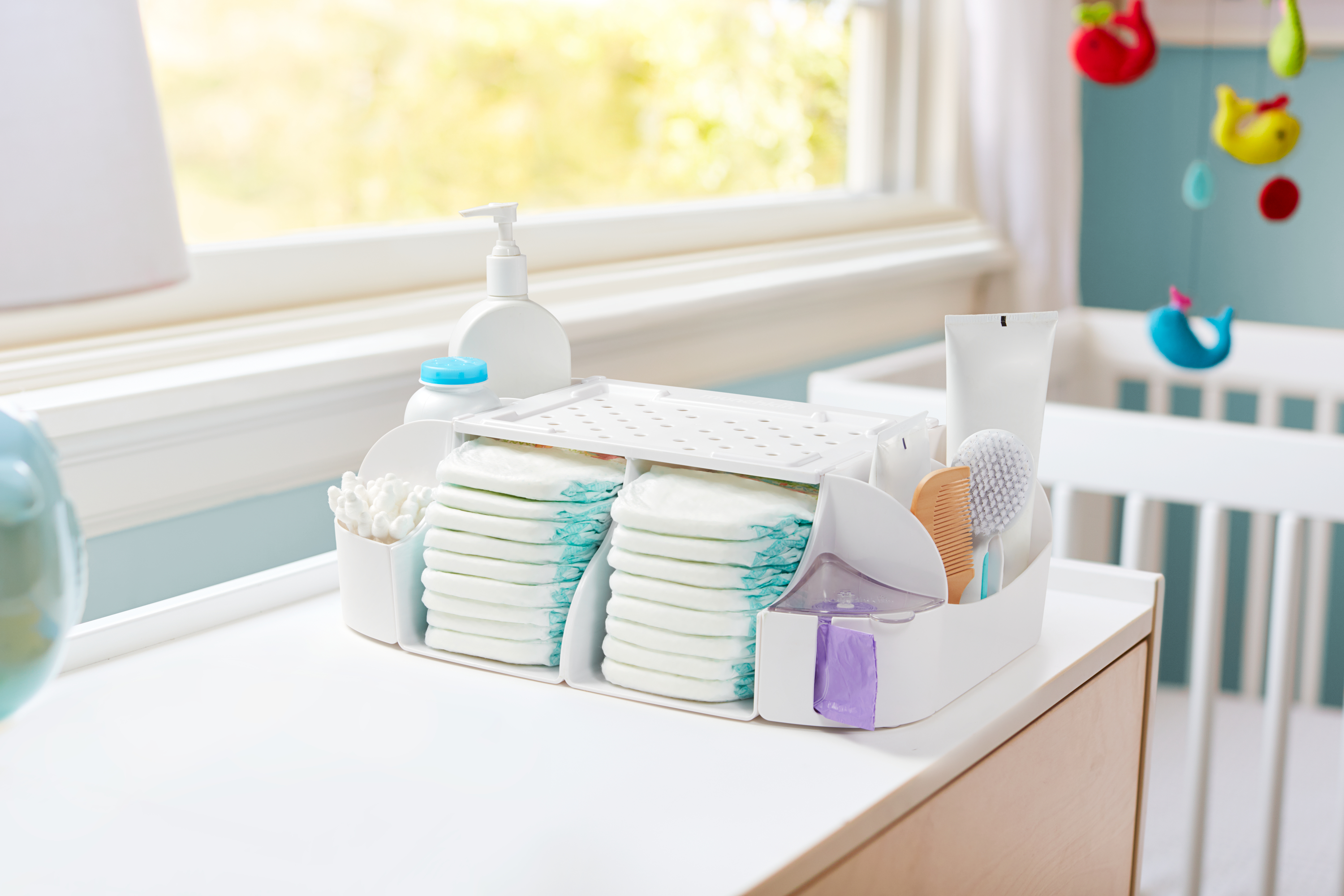 Munchkin Baby Diaper Organizer with Stacker photo 6
