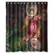 thumbnail image 1 of ABPHQTO Fondo de flores Cortina de ducha Cortina de ducha impermeable 150x180 cm, 1 of 2