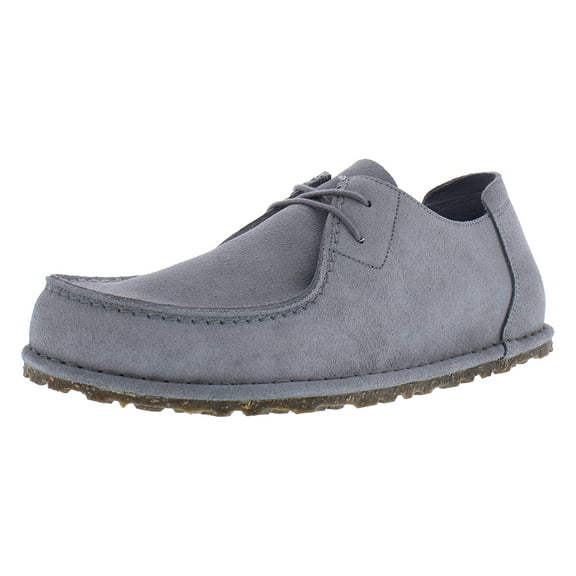 Birkenstock Utti Lace Unisex Shoes Size 9, Color: Whale Gray