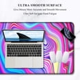 thumbnail image 3 of Large Mouse Pad, Full Desk XXL Extended Gaming Mouse Pad 35" X 15", Waterproof Desk Mat w/ Stitched Edge, Non-Slip Laptop Computer Keyboard Mousepad for Office & Home, Colorful Marble Design, 3 of 6