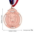 thumbnail image 4 of Medalla 2 Pulgadas Premio Bronce Recompensa Regalo Recuerdo para Y Adultos (amarillo Mostaza), 4 of 4