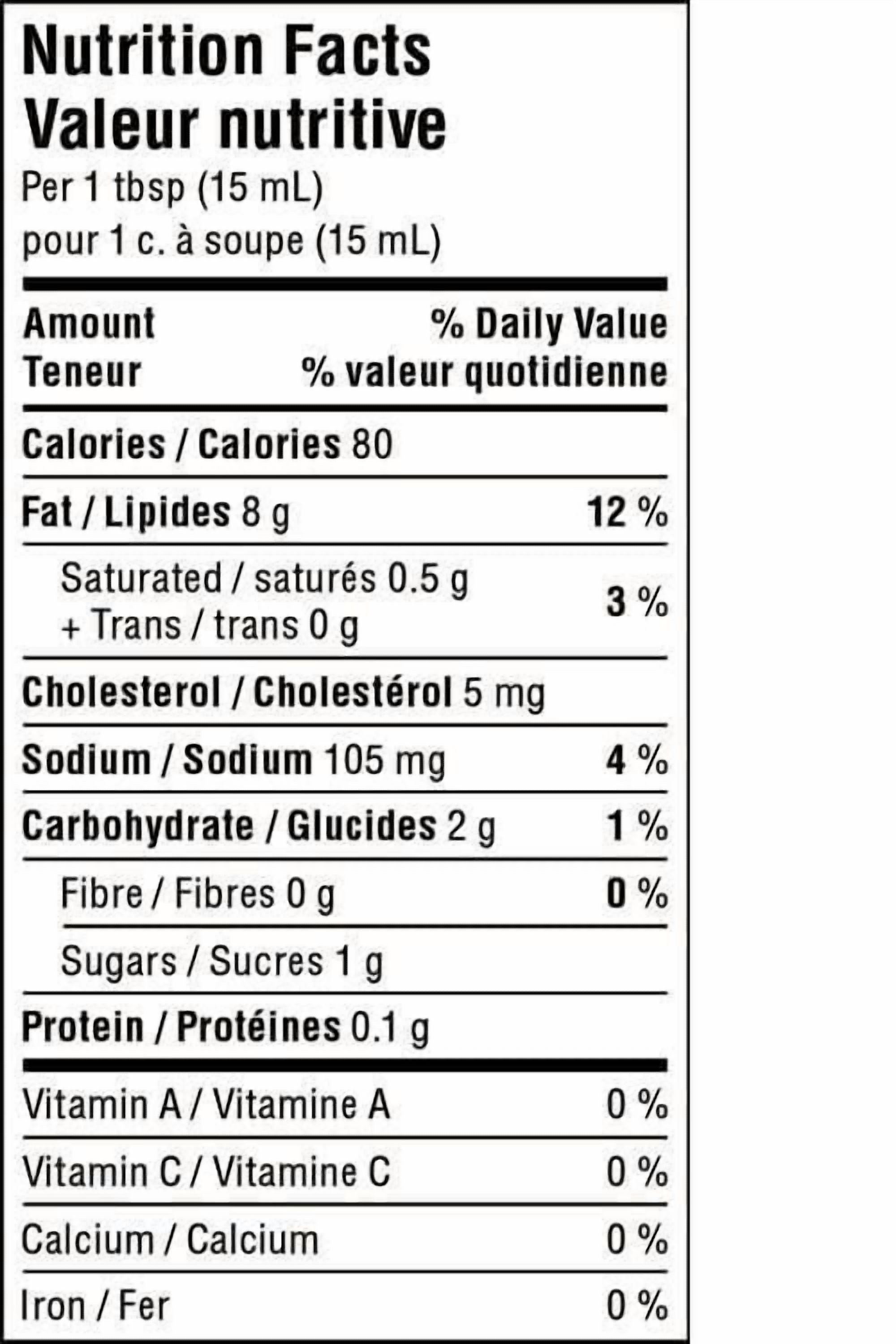 Tartinade mayo raifort Great Value