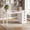 White, variant on Fnova 47.24" Computer Desk with 5 Drawers, Reversible File Cabinet, Writing Workstation for Home Office Bedroom Study Makeup Vanity Desk Furniture