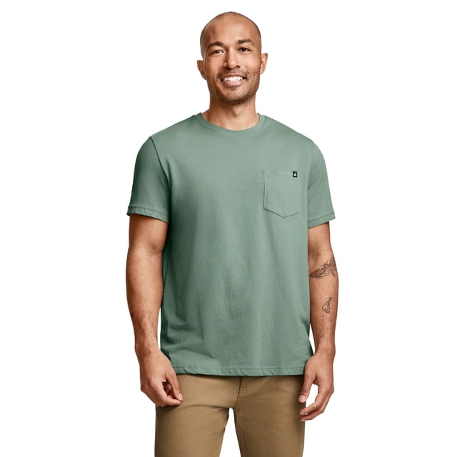 Jockey T-Shirt à Col Ras du Cou pour Hommes avec Poche Legacy