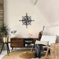 thumbnail image 4 of IPEWLEX Vintage Nautical Compass Wall Decor, Retro Openwork Metal Hanging with Maritime Design for Coastal, Industrial, Rustic and Modern Home Decor, Living Room, Entryway and Study, 4 of 7