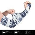 thumbnail image 3 of Daiia Sea Underwater Animals1 UV Sun Protection Arm Sleeves - Cooling Compression Arm Sleeve - Sports & UV Arm Sleeves for Men & Women, 3 of 8