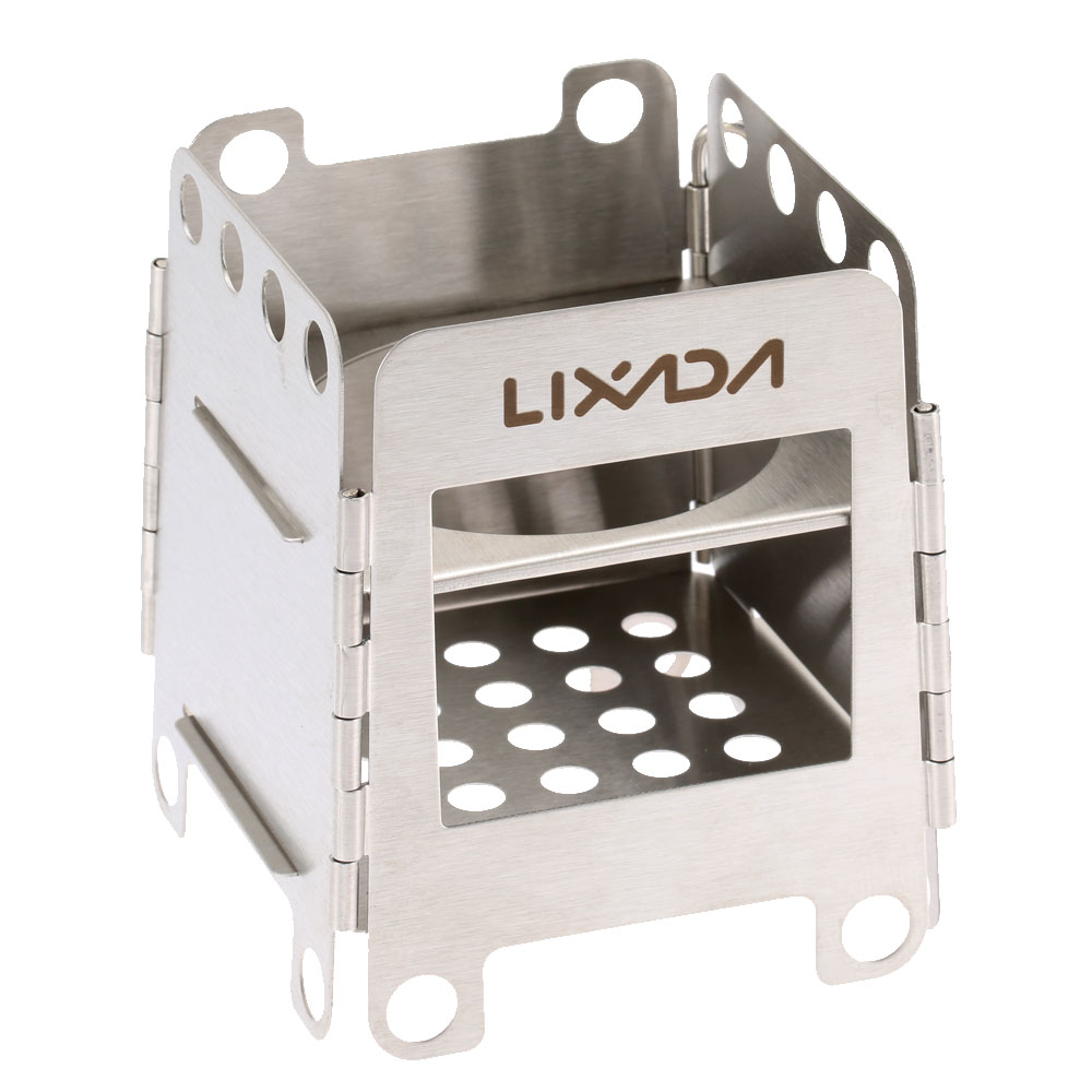 Ootdoor Camping Wood Stove Outdoor Camping Foldable Furnace with Stainless