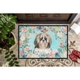 thumbnail image 2 of Carolines Treasures CK3410MAT Shih Tzu Door Mat Indoor Rug or Outdoor Welcome Mat 18x27 Doormat 27"L x 18"W multicolor, 2 of 4