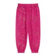 thumbnail image 3 of TiaoBug Kids Girls Harem Pants Belly Dance Costume Bollywood Tribal Arabic Princess Lantern Trousers Hot Pink 5-8, 3 of 6