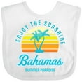 thumbnail image 3 of Inktastic Enjoy the Sunshine Bahamas Summer Paradise Boys or Girls Baby Bib, 3 of 4