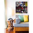 thumbnail image 4 of "Super Games II" Painting Print on Brushed Aluminum, 4 of 7